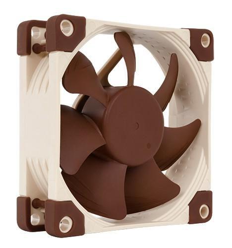 Noctua NF-A8 ULN sistema di raffreddamento per computer Case per computer Ventilatore 8 cm Beige, Marrone (Noctua NF-A8 ULN ind