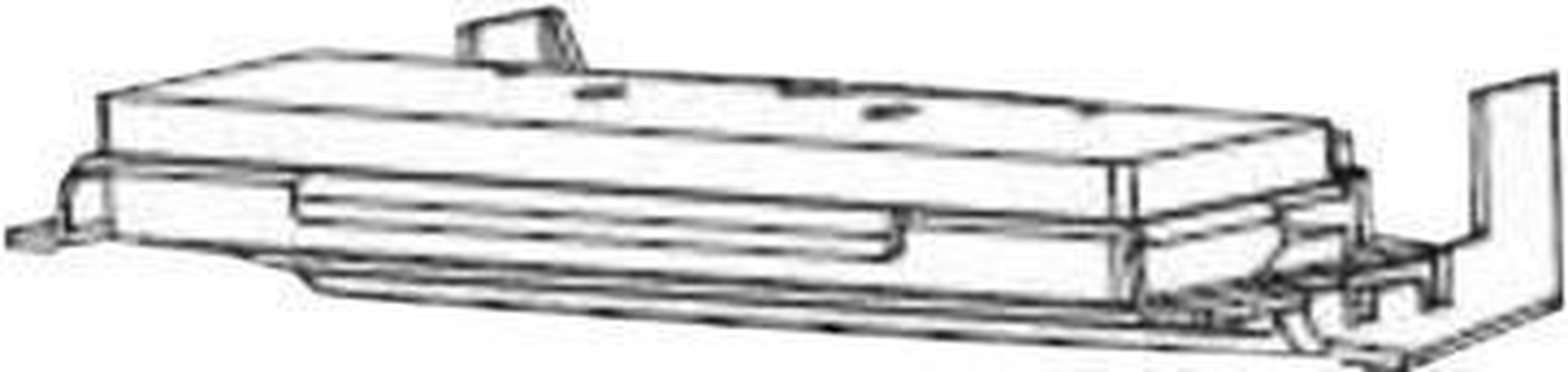 Zebra print head, 8 dots/mm (203dpi), ZT411