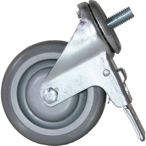 Chief Heavy Duty Casters Argento Metallo