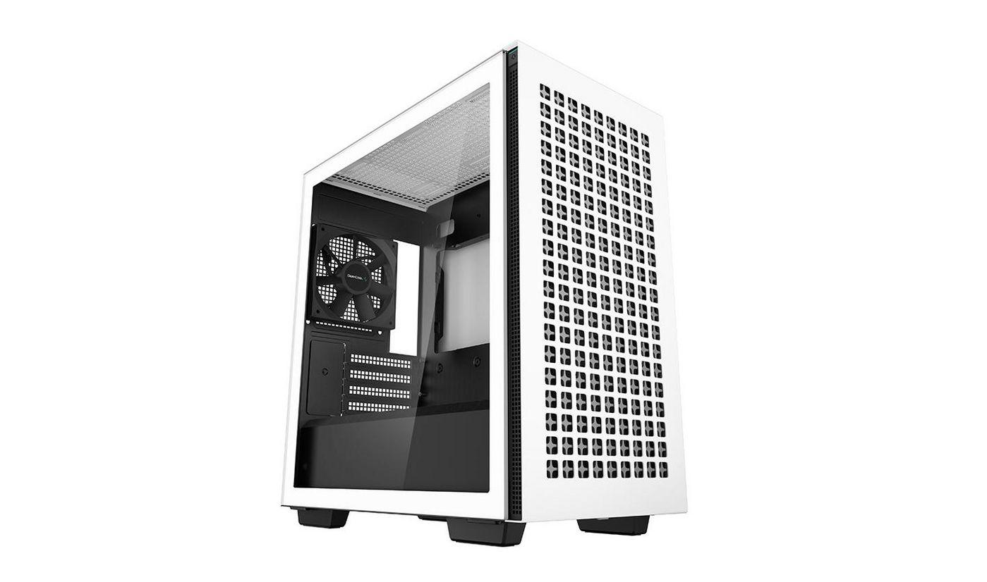 DeepCool CH370 WH TÃ¥rn Micro-ATX Ingen strÃ¸mforsyning Hvid