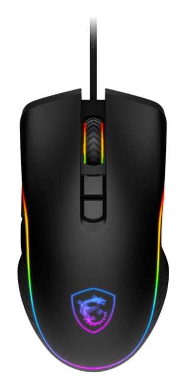 MSI FORGE GM300 mouse Gaming Ambidestro USB tipo A Ottico 7200 DPI