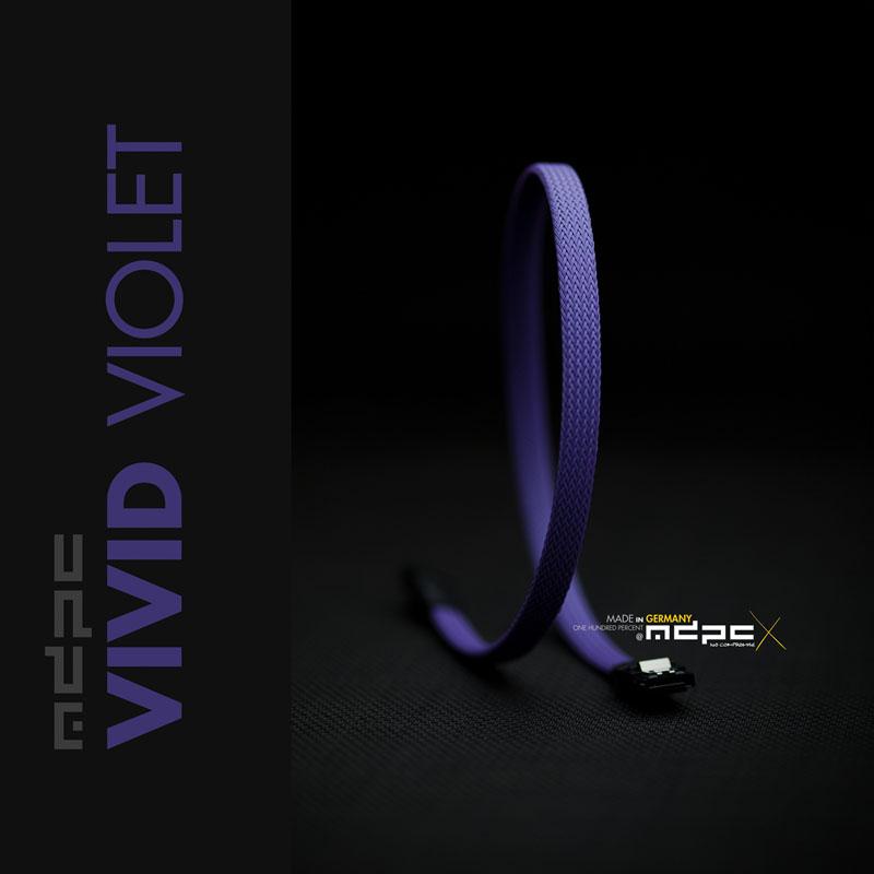 MDPC-X Sleeve SATA - Vivid-Violet 1m