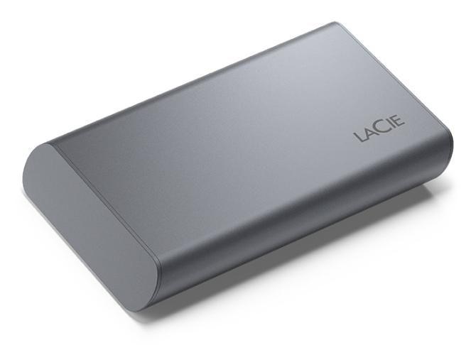 LaCie Mobile SSD Secure Tecnologia Thunderbolt 500 GB USB tipo-C 3.2 Gen 2 [3.1 Gen 2] Grigio (LaCie Mobile Secure STKH500800 -