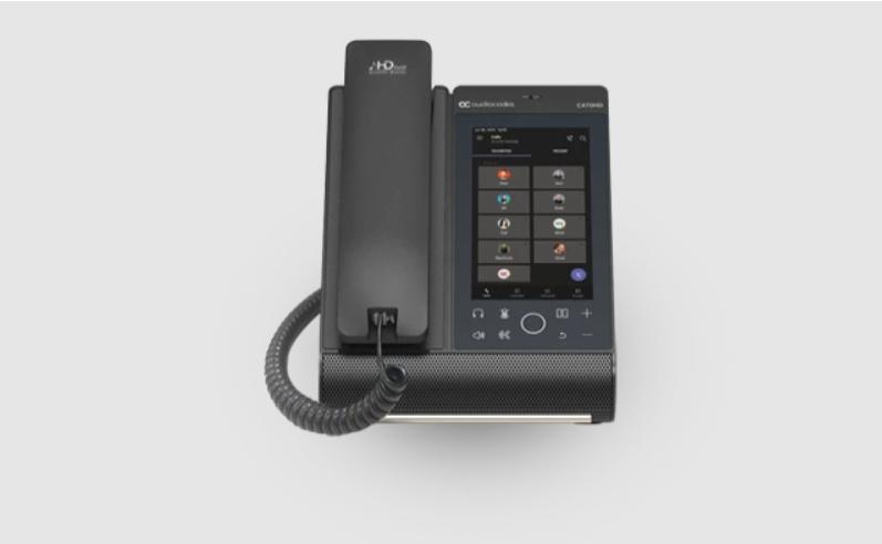 Audiocodes Teams C470HD Total Touch IP-Phone PoE GbE with integrated BT and Dual Band WiFi