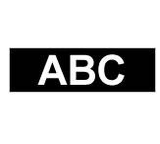 Brother Gloss Laminated Labelling Tape - 9mm, White/Black nastro per etichettatrice TX