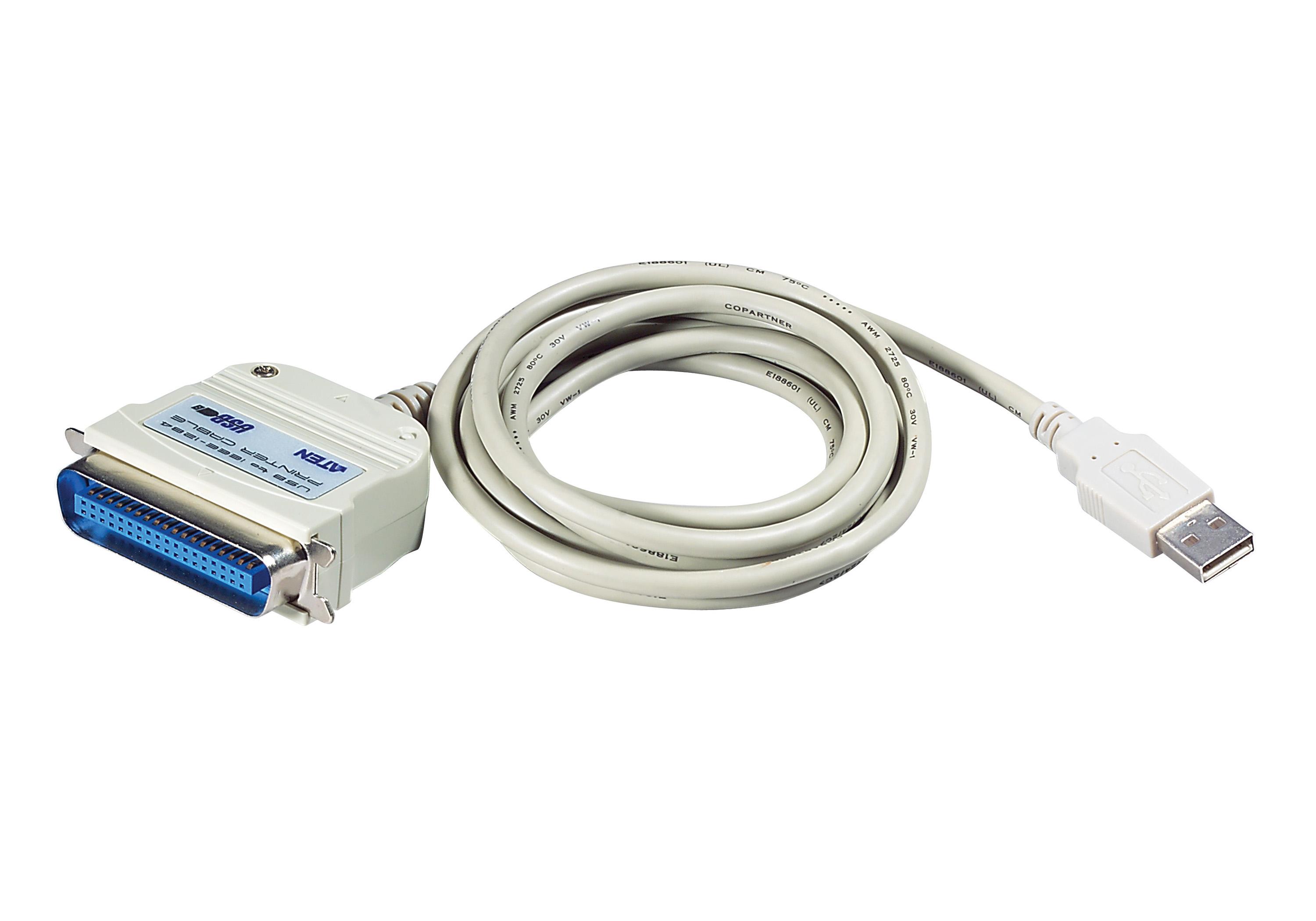 ATEN UC1284B cavo parallelo Grigio 18 m