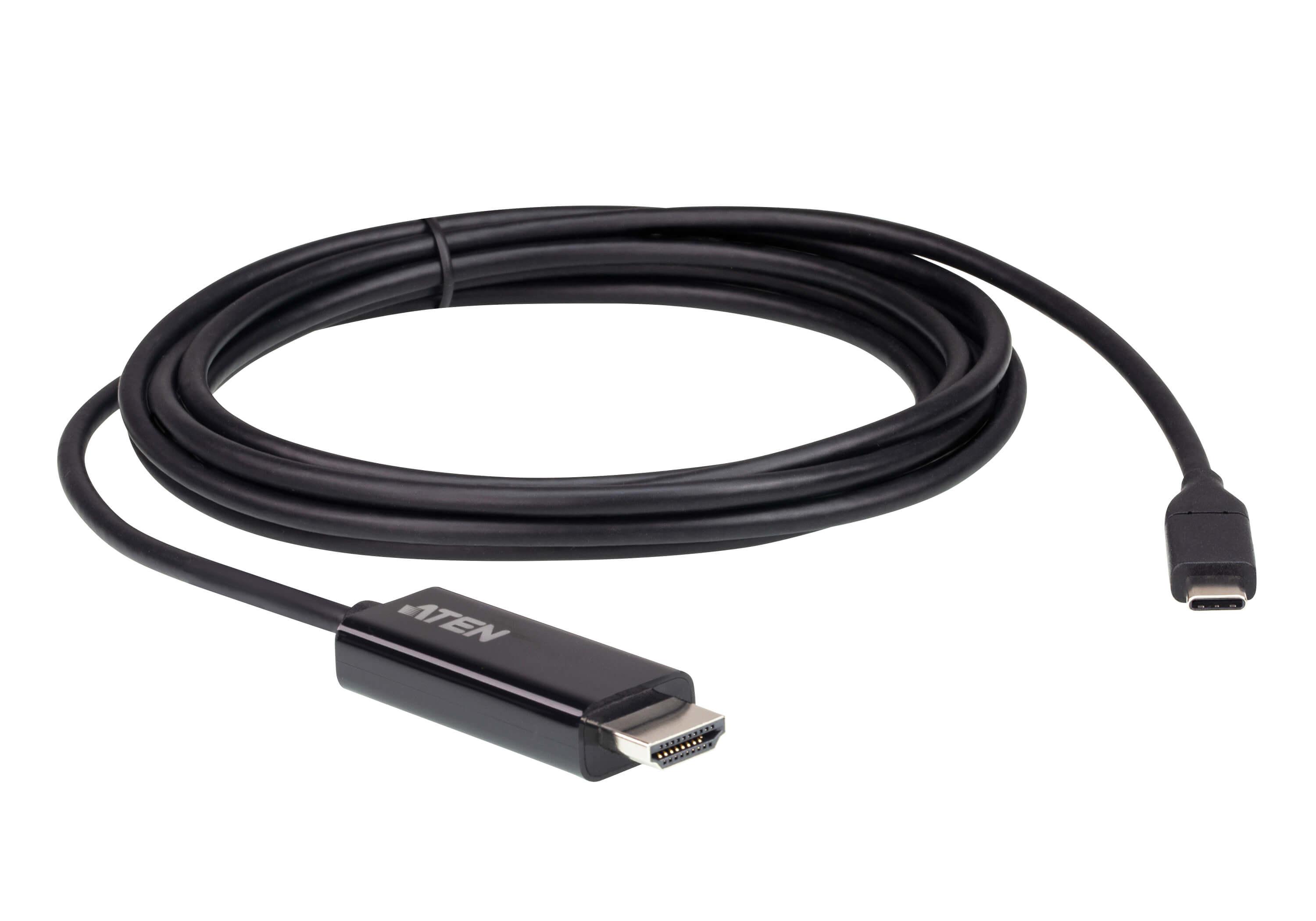ATEN Convertitore da USB-C a 4K HDMI 27 m (ATEN UC3238 - video/audiokabel - 2.7 m)
