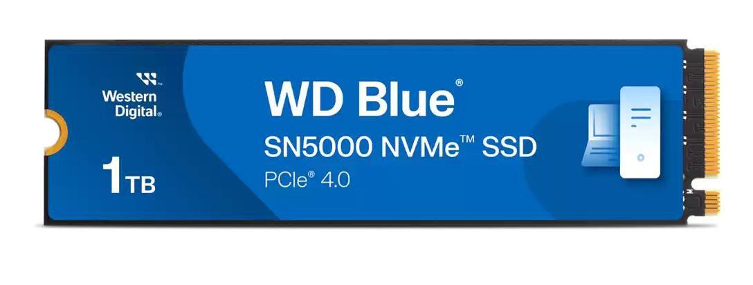 Western Digital Blue SN5000 1 TB M.2 PCI Express 4.0 NVMe (WD SSD M.2 2280 1TB Blue SN5000 PCIe 4.0/NVMe Di)
