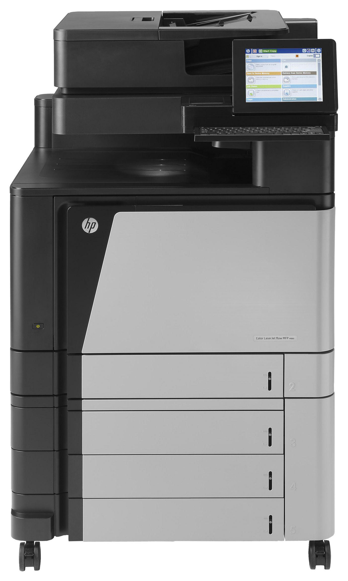 HP Color LaserJet Enterprise Flow Stampante multifunzione a colori LaserJet Enterprise flow M880z (COLOR LASERJET FLOW M880Z 46