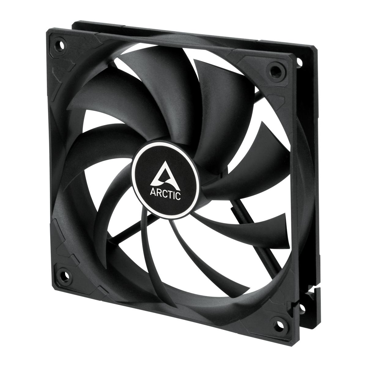 ARCTIC F12 PWM PST Case per computer Ventilatore 12 cm Nero 1 pz (Lfter ARCTIC 12012025 F12 PWM PST)