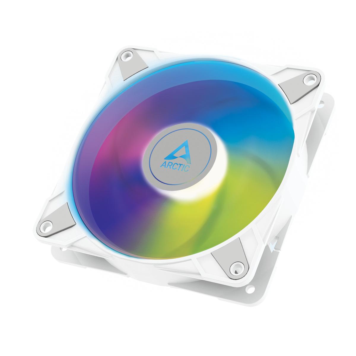 ARCTIC P12 PWM PST A-RGB 0dB Case per computer Ventilatore 12 cm Bianco 1 pz (Lfter ARCTIC 12012025 P12 PWM PST)