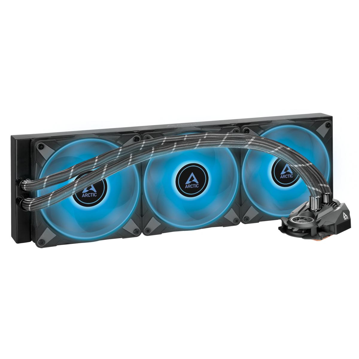 ARCTIC Liquid Freezer II 420 RGB Processore Kit di raffreddamento a liquido 14 cm Nero 1 pz