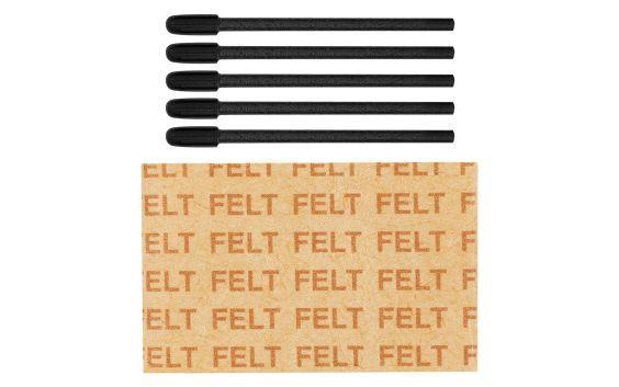 Wacom ACK24819Z accessorio per tablet grafico Pennino (PRO PEN 3 FELT PEN NIBS 10PC/PA)