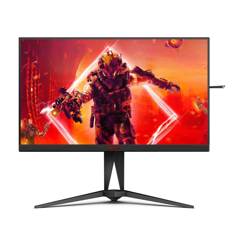 AOC AGON AG275QXN Monitor PC 68,6 cm (27") 2560 x 1440 Pixel Quad HD Nero, Rosso