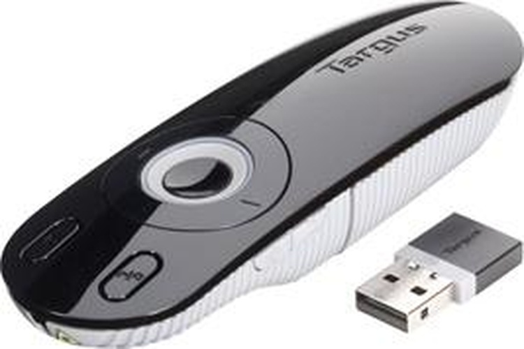 Targus Laser Presentation Remote (LASER PRESENTATION REMOTE - USB PORT / PLASTIC / BLACK/GREY)