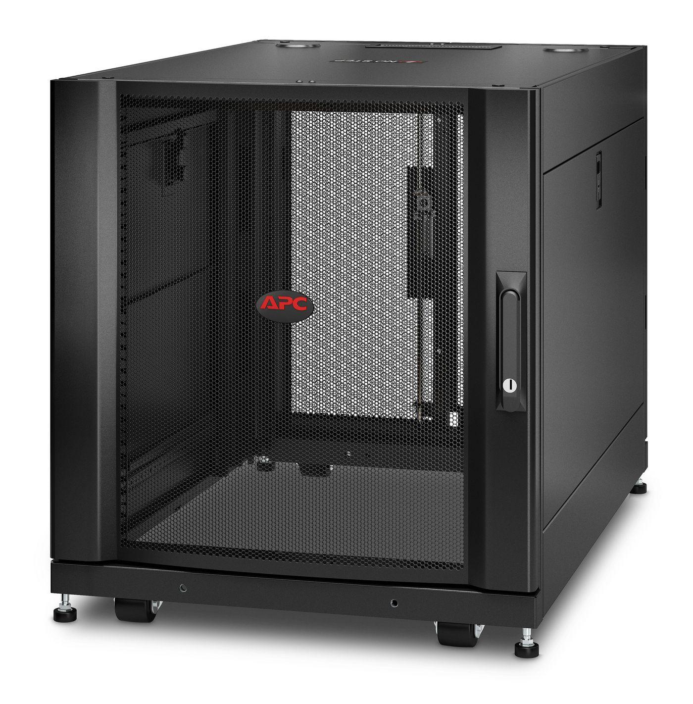 APC NetShelter SX 12U Rack indipendenti Nero (NETSHELTER SX 12U SRVR RACK ENC - 600X900MM W/ SIDES BLK)