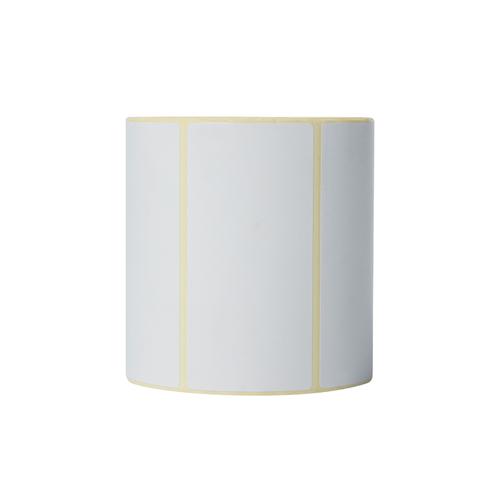 Brother BDE-1J050102-102 etichetta per stampante Bianco Etichetta per stampante autoadesiva (Brother - pressestempel sk?reetike