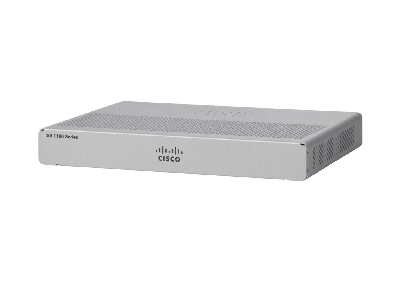 Cisco C1101-4P router wireless Gigabit Ethernet Grigio (ISR 1101 4 PORTS GE ETHERNET - WAN ROUTER)