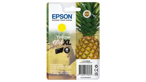Epson 604XL cartuccia d'inchiostro 1 pz Originale Resa elevata (XL) Giallo