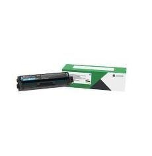Lexmark C332HC0 cartuccia toner 1 pz Ciano (OEM Lexmark C332HC0 2500 pages Original Toner)