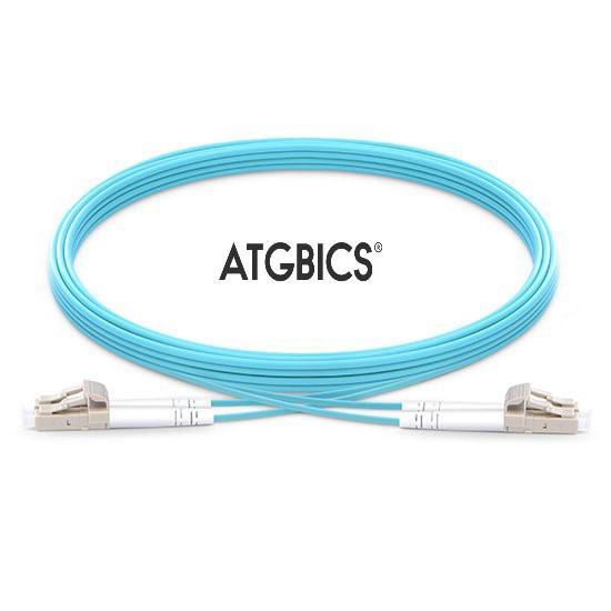ATGBICS CAB-OM4-LC-LC-3M-D cavo InfiniBand e in fibra ottica OFNR Colore acqua (LC-LC OM4 ATGBICS Fibre Optic Cable Multimode D