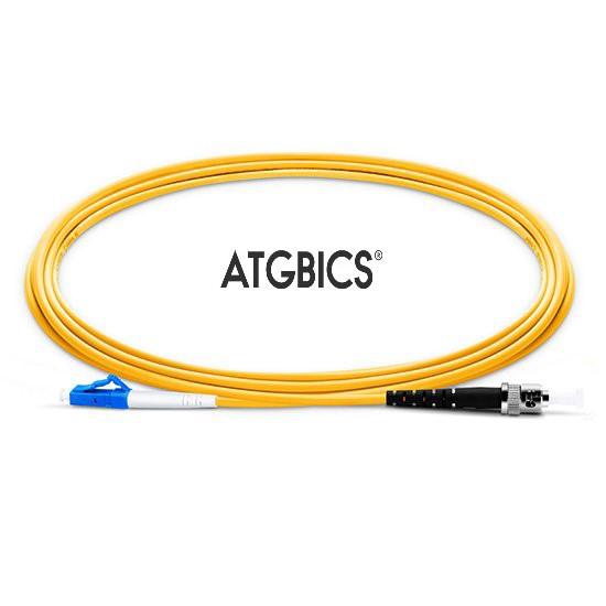 ATGBICS CAB-OS2-LC-ST-3M-S cavo InfiniBand e in fibra ottica OFNR Giallo (LC-ST OS2 ATGBICS Fibre Optic Cable Singlemode Simple