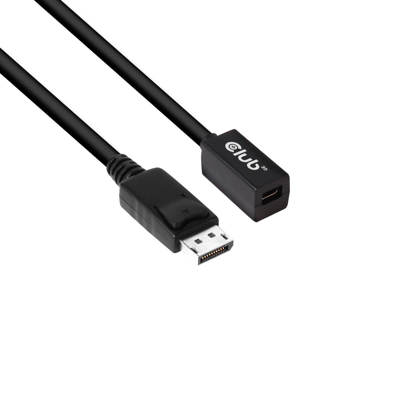 CLUB3D cac-1120 1 m Mini DisplayPort DisplayPort Nero (Club 3D - DisplayPort forl?ngerkabel -)