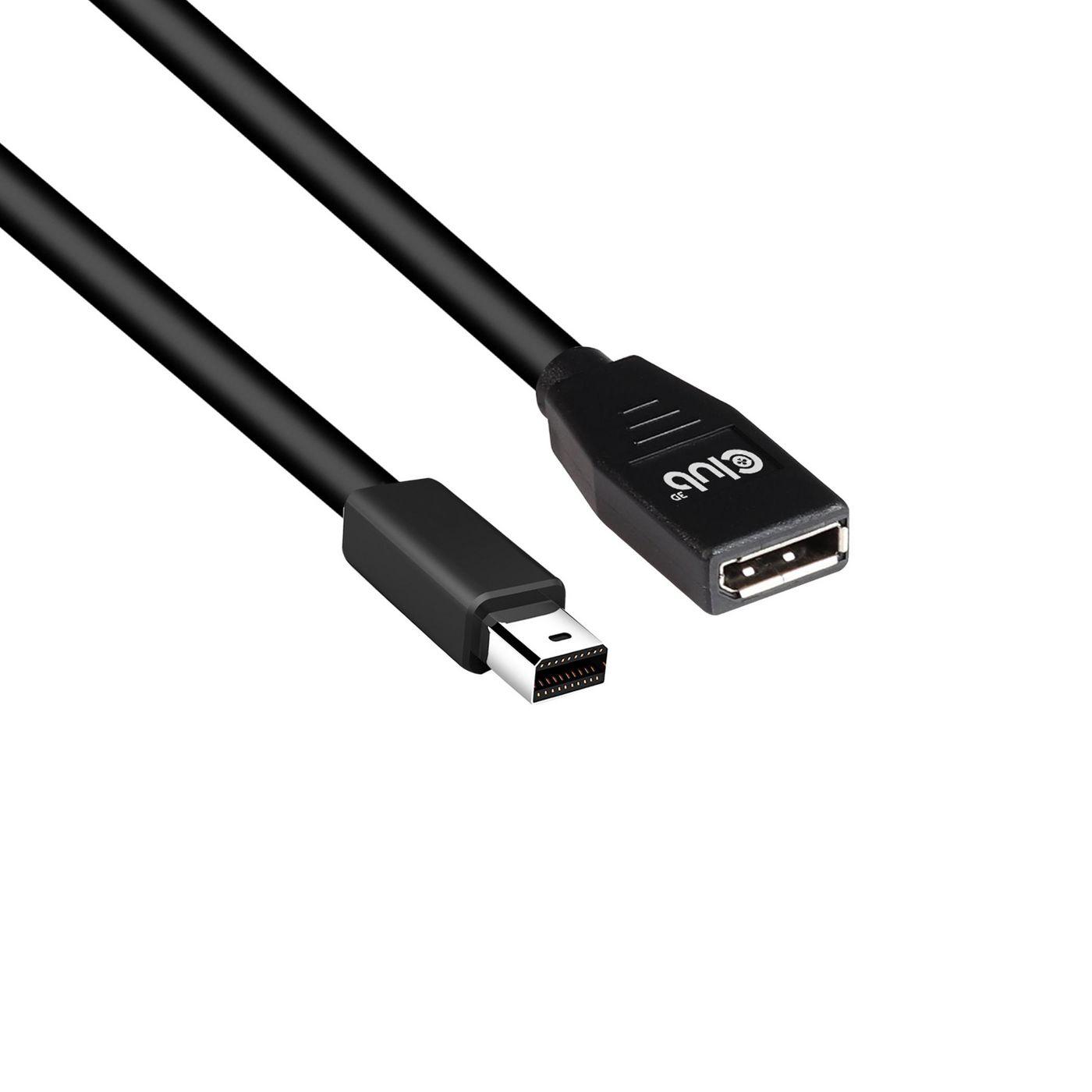 CLUB3D CAC-1121 cavo DisplayPort 1 m Mini DisplayPort Nero (Club 3D - DisplayPort forl?ngerkabel -)