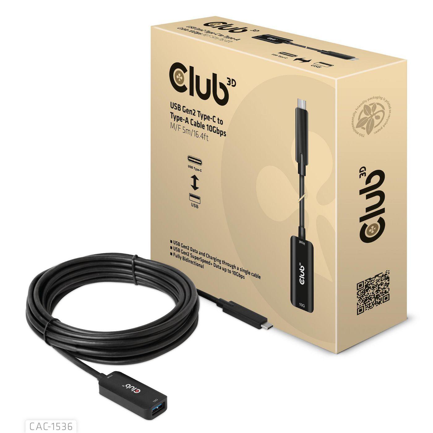 USB Gen2 da tipo C a tipo A