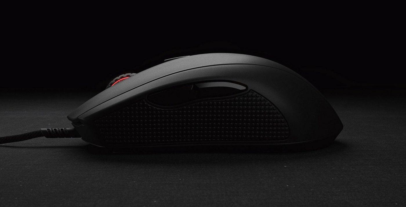 MIONIX mouse gaming CASTOR-PRO 6 pulsanti 19000DPI USB nero