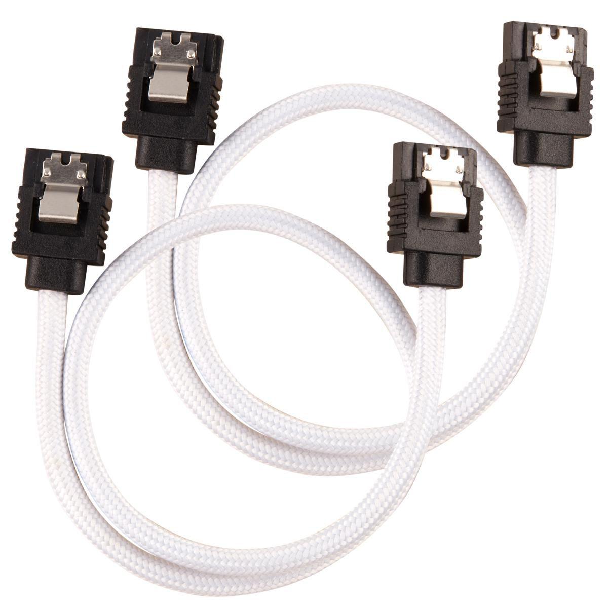 Cavo SATA 0,3 M Nero, Bianco
