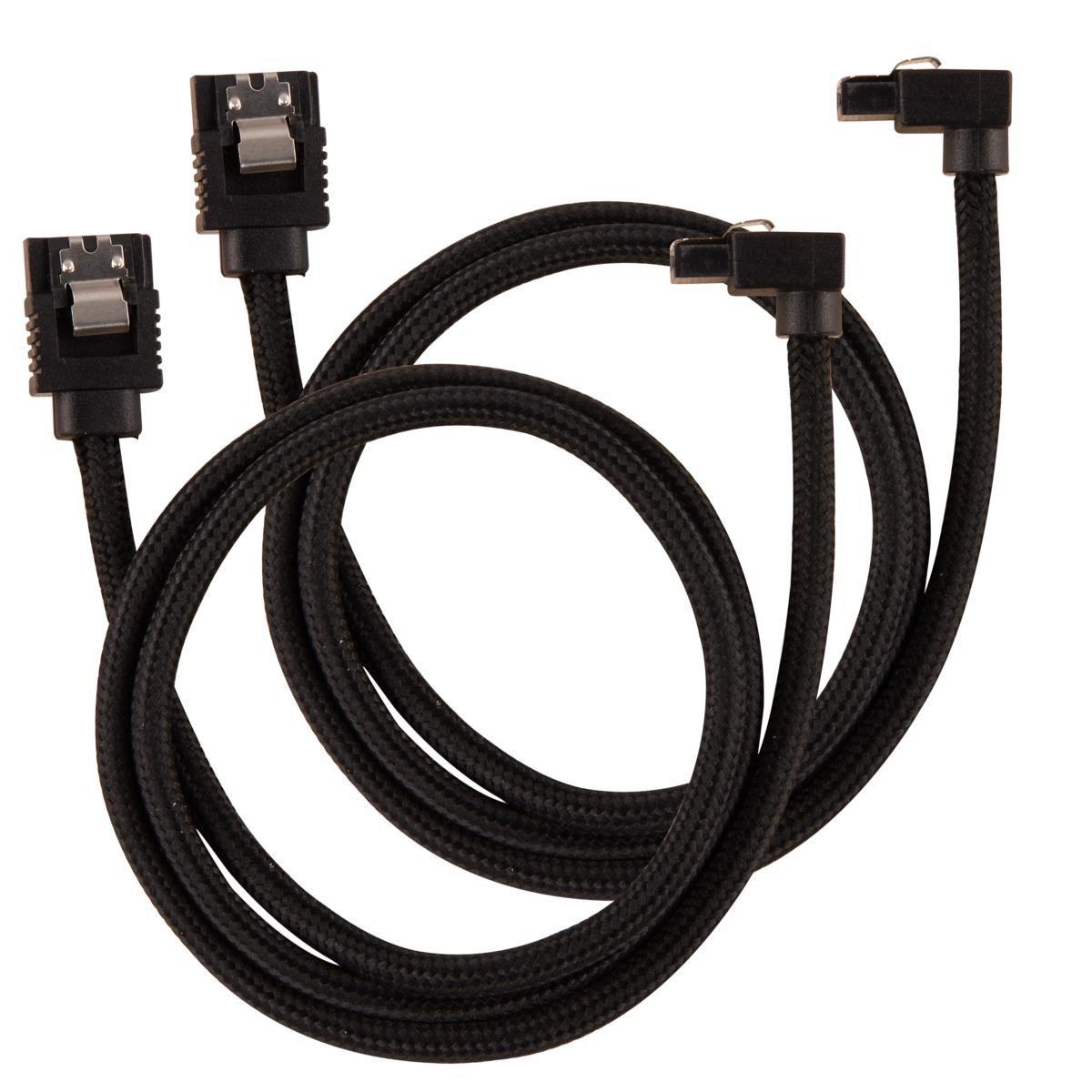 Cavo SATA 0,6 M Nero