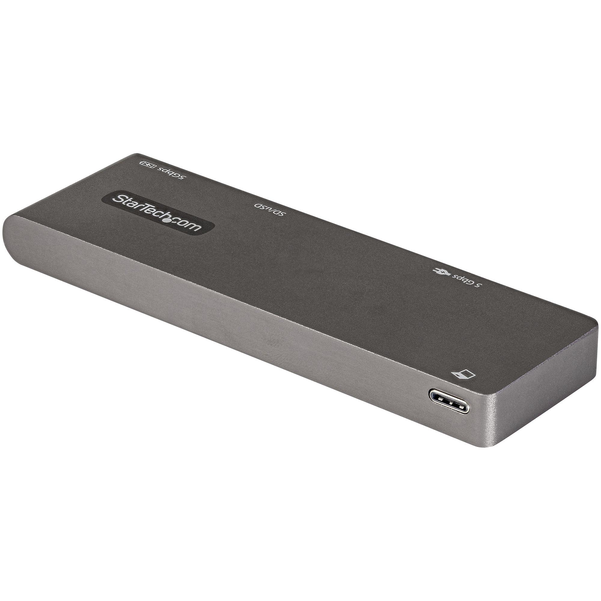 StarTech.com Adattatore Multiporta USB C a HDMI 4K per MacBook Pro/Air - USB Type-C, 100W Power Delivery Pass-through, slot SD/