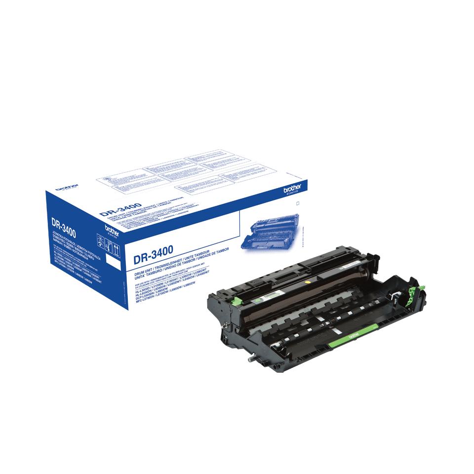 Brother DR-3400 tamburo per stampante Originale 1 pz (Brother DR3400 Drum Kit)