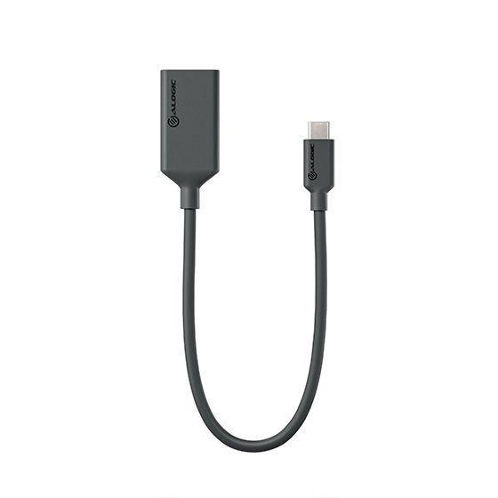ALOGIC EL2UCHD-ADP cavo e adattatore video 0,2 m USB tipo-C HDMI Nero (ELEMENTS USB-C TO HDMI ADAPTER - MALE TO FEMALE - 15CM)