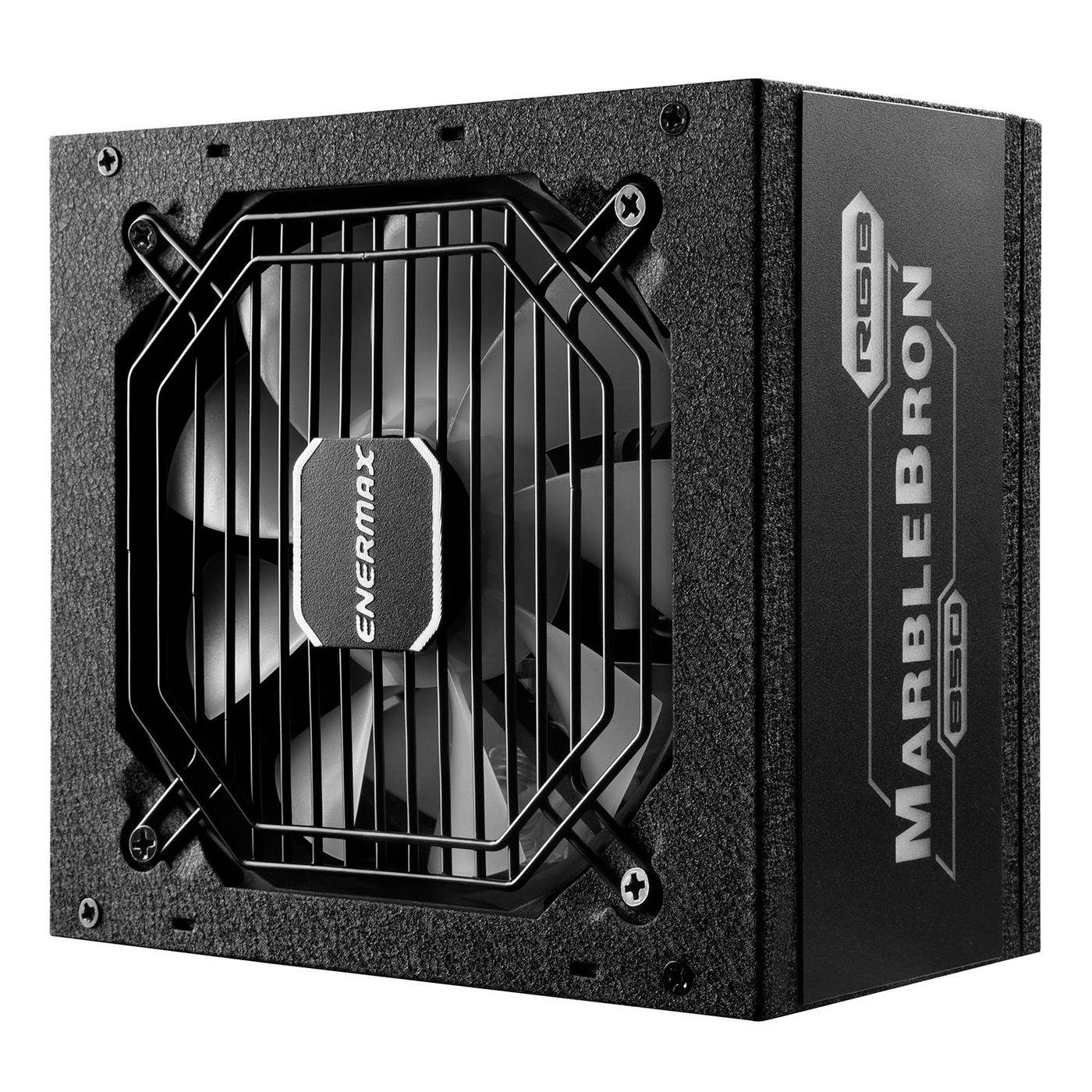 Enermax MARBLEBRON alimentatore per computer 850 W 24-pin ATX ATX Nero (Netzteil Enermax 850W MarbleBron ARGB,)