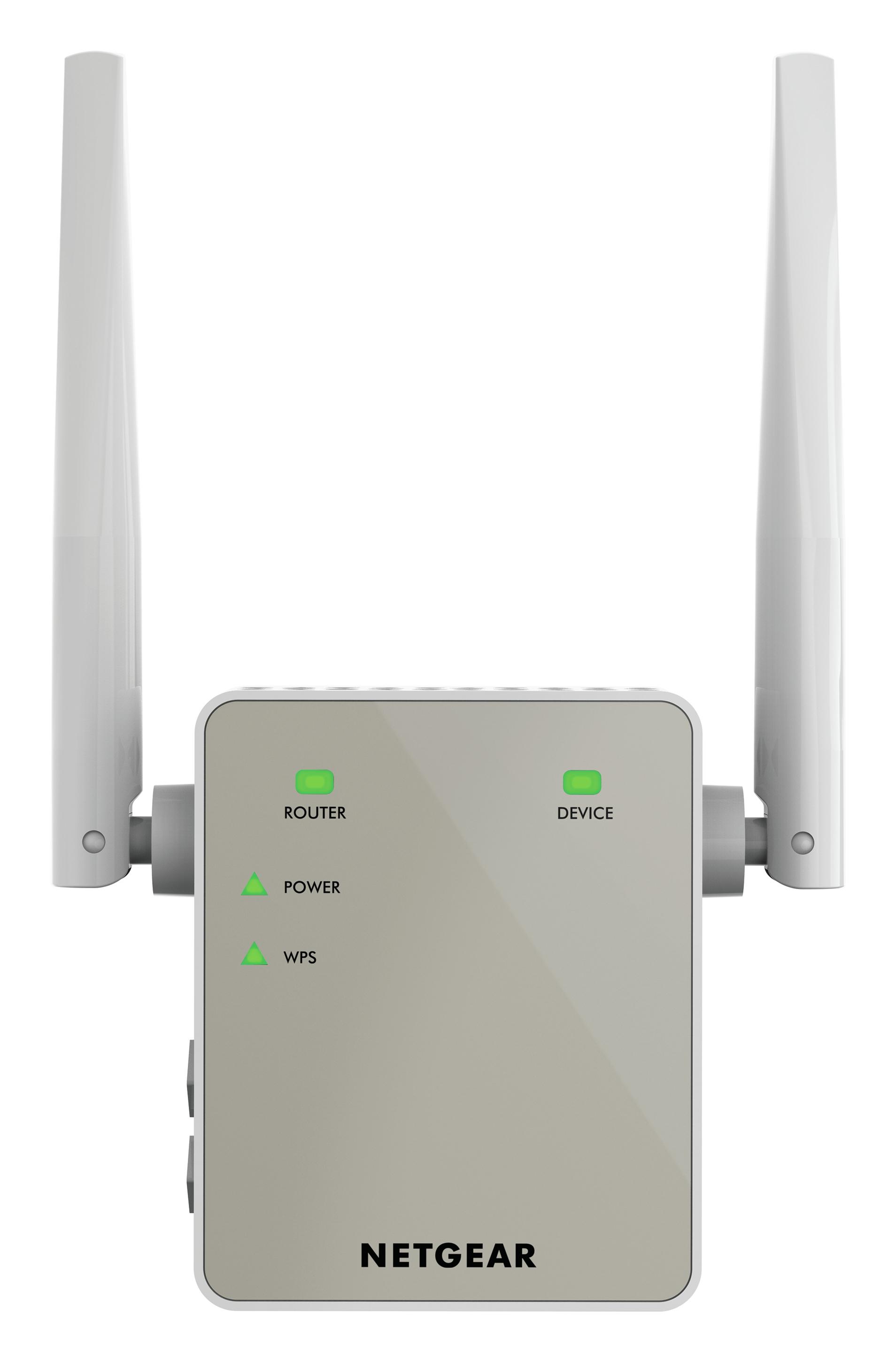 Wifi Range Extender Netgear EX6120-100PES dual-band - Essentials Edition, 1,2 Gbps, presa a muro, antenna esterna