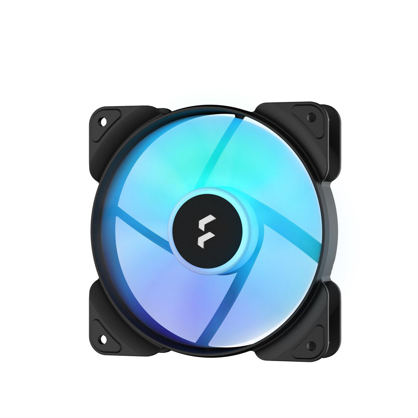Fractal Design Aspect 12 RGB PWM Case per computer Ventilatore 12 cm Nero 1 pz (Fractal Design Aspect 12 RGB PWM - ind)