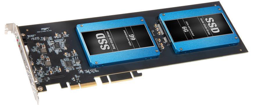 Fusion RAID doppio SSD da 2,5 pollici