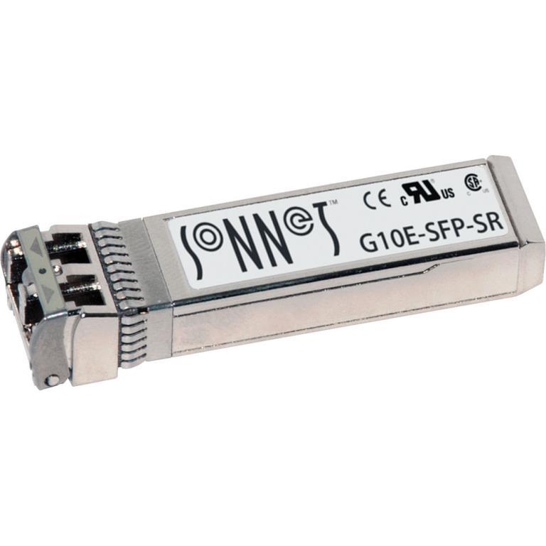 Sonnet 10GBASE-SR Short-Range SFP+ Optical Transceiver