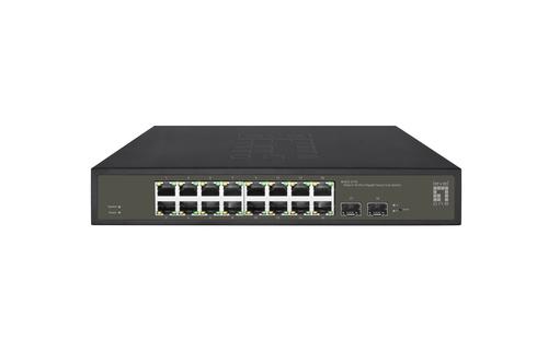 LevelOne GES-2118 switch di rete Gestito L2 Gigabit Ethernet (10/100/1000) Nero