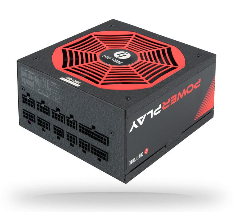 Chieftec PowerPlay alimentatore per computer 850 W 20+4 pin ATX PS/2 Nero, Rosso
