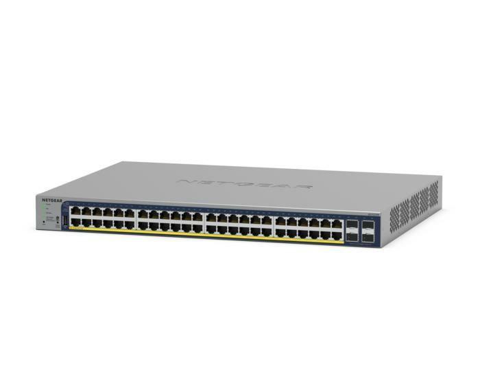 NETGEAR GS728TP Gestito L2/L3/L4 Gigabit Ethernet [10/100/1000] Supporto Power over Ethernet [PoE] Grigio (Netgear 28Port PoE+