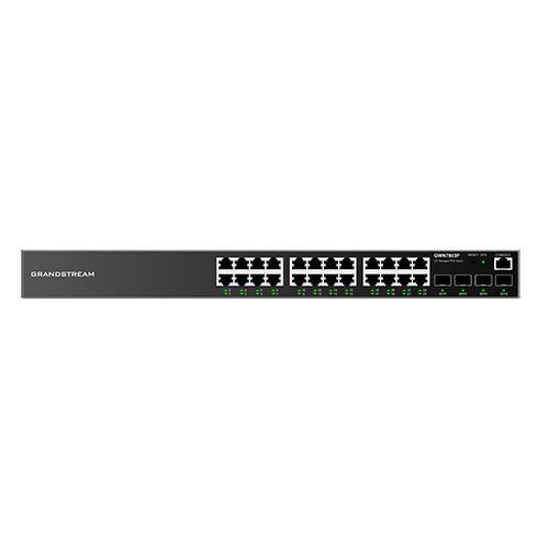 Grandstream GWN7803P - switch L2+ 24 porte PoE 360W + 4 sfp. Utilizzabile con il controller GWN sia in Cloud che on premise