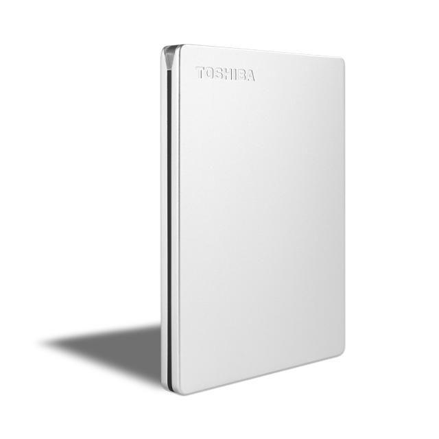 Toshiba Canvio Slim disco rigido esterno 1000 GB Argento