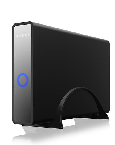 ICY BOX IB-382H-C31 Box esterno HDD/SSD Nero 2.5/3.5"