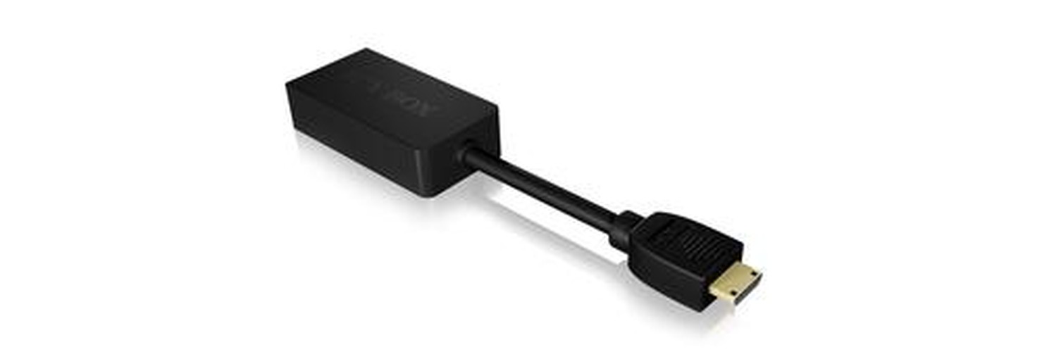 ICY BOX IB-AC502-C Mini-HDMI VGA (D-Sub) Nero