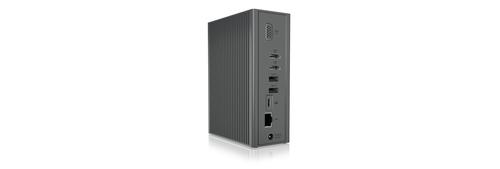 ICY BOX IB-DK2262AC Cablato USB 3.2 Gen 1 (3.1 Gen 1) Type-C Antracite