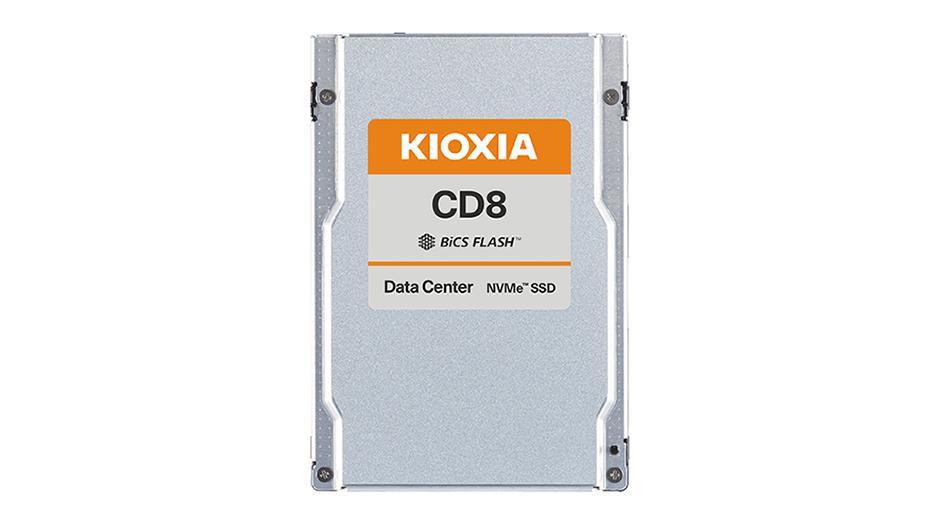 Kioxia CD8-V 2.5 12,8 TB PCI Express 4.0 BiCS FLASH TLC NVMe (KIOXIA KCD8X Series - SSD - 12800 GB - interno - 2.5 - U.2 PCIe 4