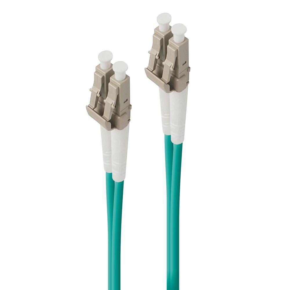 ALOGIC LCLC-15-OM4 cavo InfiniBand e in fibra ottica 15 m LC Turchese (1.5M LC-LC 40G/100G MULTI MODE - DUPLEX LSZH FIBRE CABLE